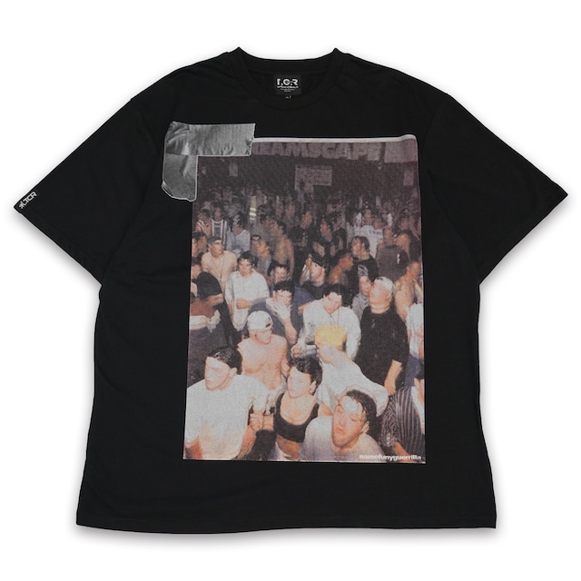 T.C.R THE LAST PARTY S/S TEE - BLACK