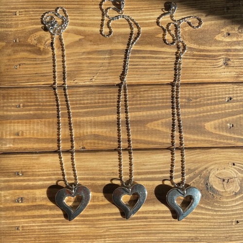 open heart necklace