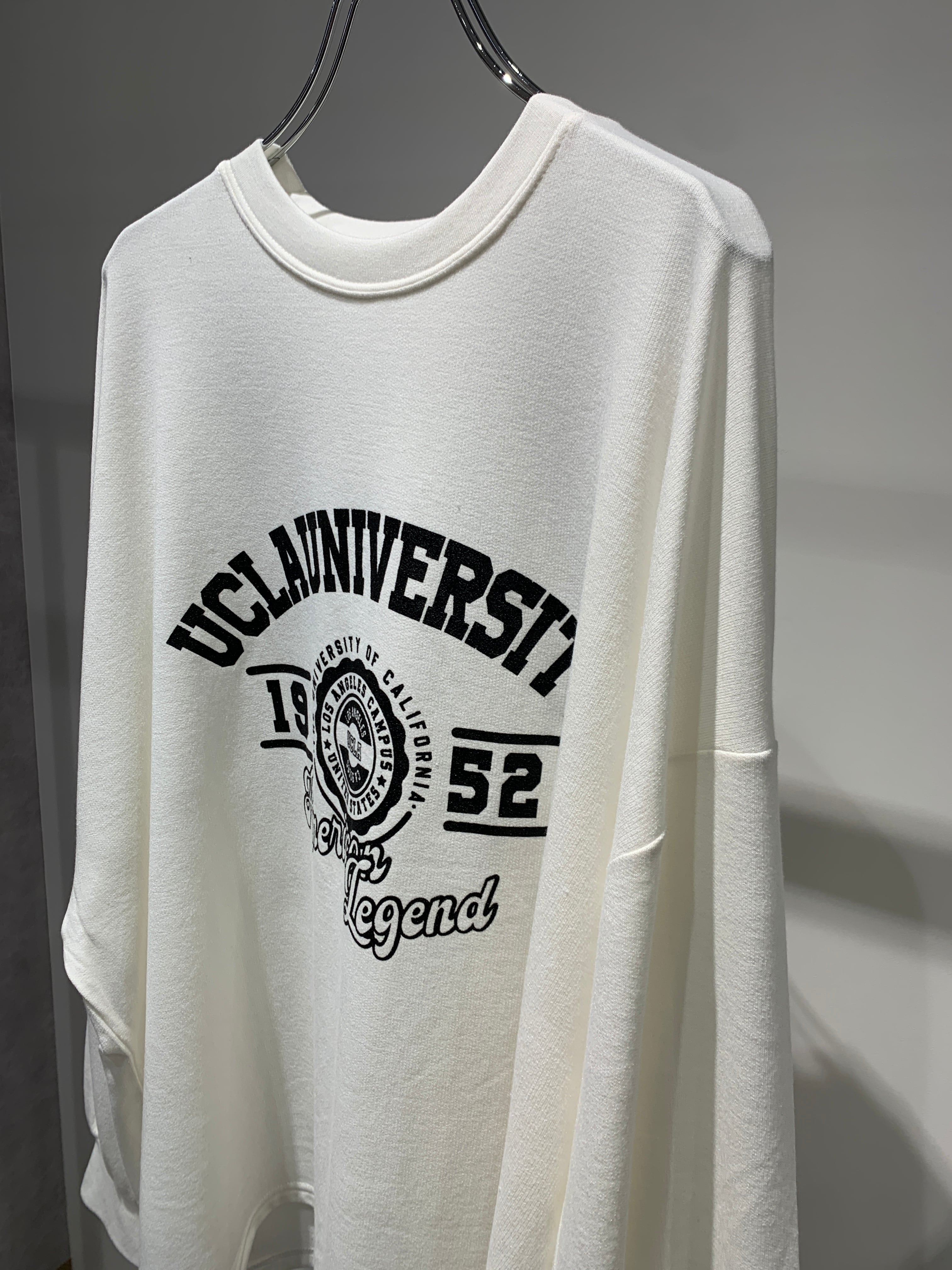 "UCLA"logo long T-shirt
