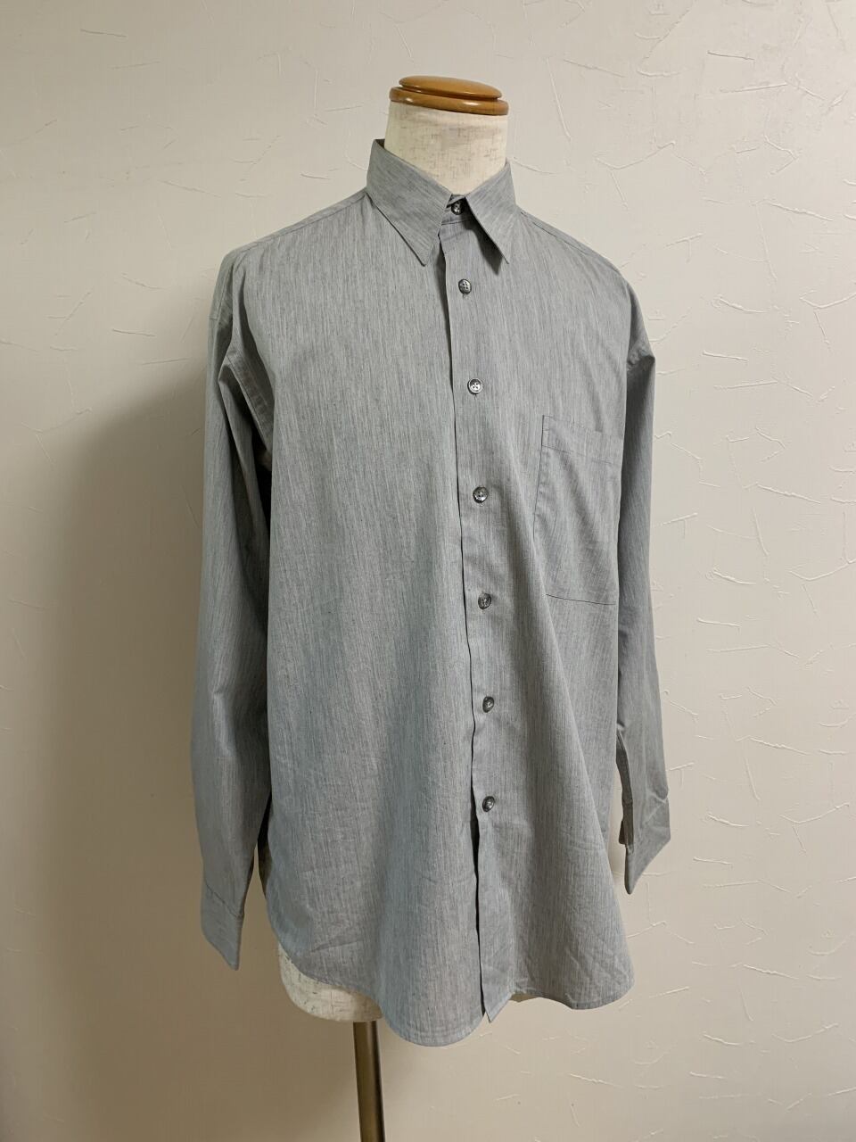 1990's Woven Pattern Long Sleeve Shirt