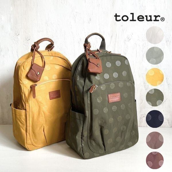 toleur(トーラ) ナイロンドットリュック 11927