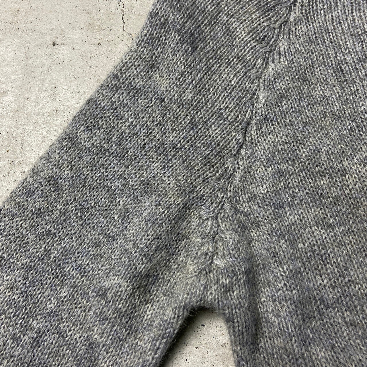 USA製 80年代 L.L.Bean エルエルビーン ウール×アクリル ニット 