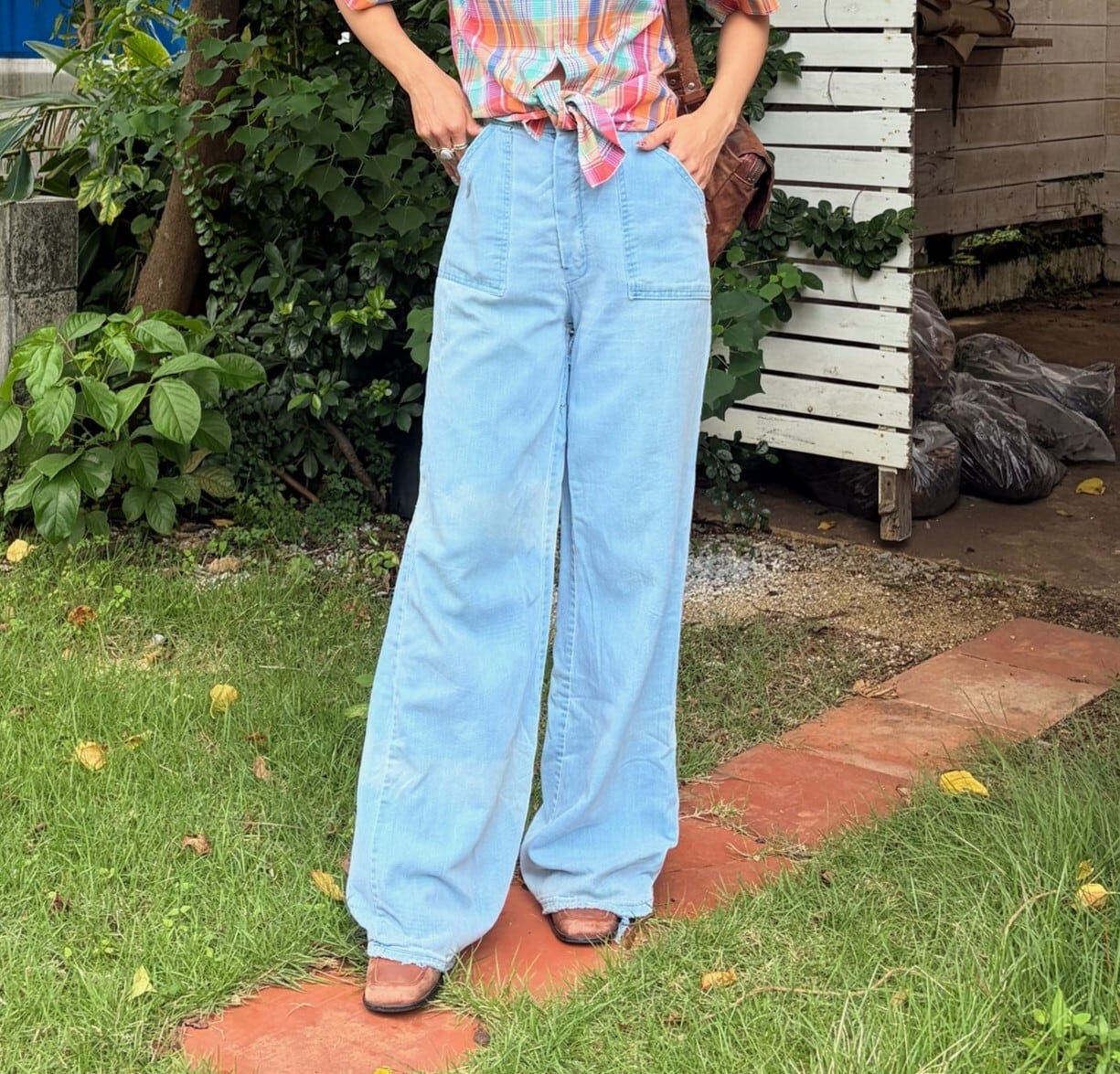 70s ”U.S.NAVY” デニム セーラーパンツ | American Wave, Vintage Shop