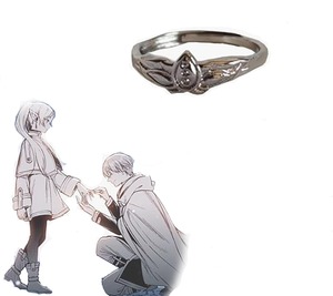 【特価処分】指輪 葬送のフリーレン リング 鏡蓮華 フリーレン ヒンメル 飾り アクセサリー コスプレ小物 フリーサイズ シンプル おしゃれ ファッション 日常用 仮装 コレクション ハロウィン クリスマス 誕生日 プレゼント ギフト 贈り物