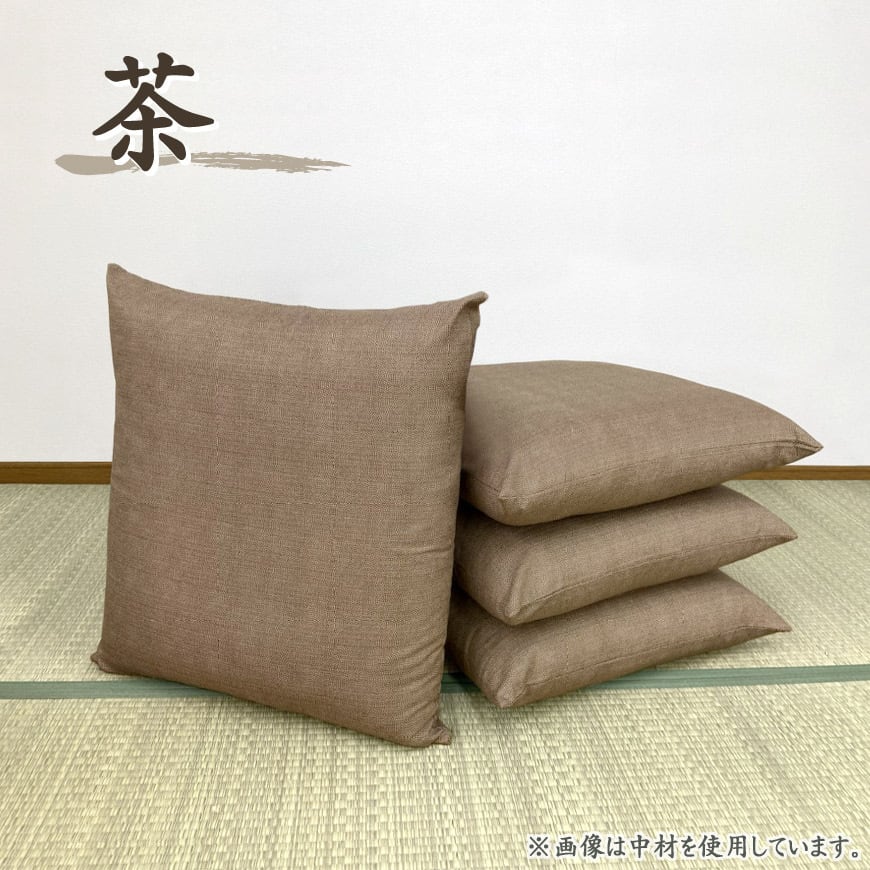 座布団カバー　リネン混【ロイヤル　ジャスミン】4枚　ハンドメイド 座布団カバー リネン混【ロイヤル ジャスミン】4枚 ハンドメイド