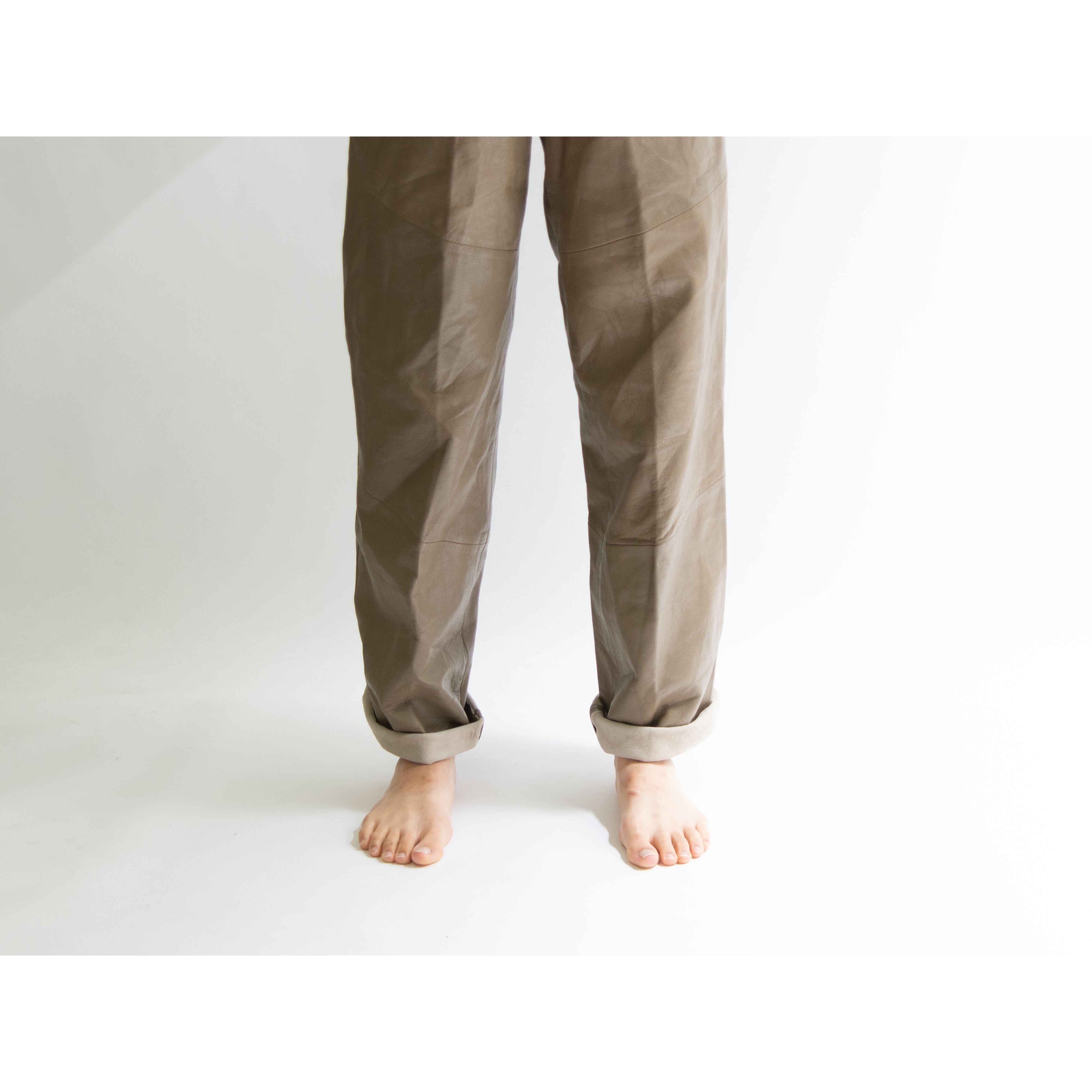 【Gigipary】Made in Italy Leather Pants（イタリア製 レザーパンツ）