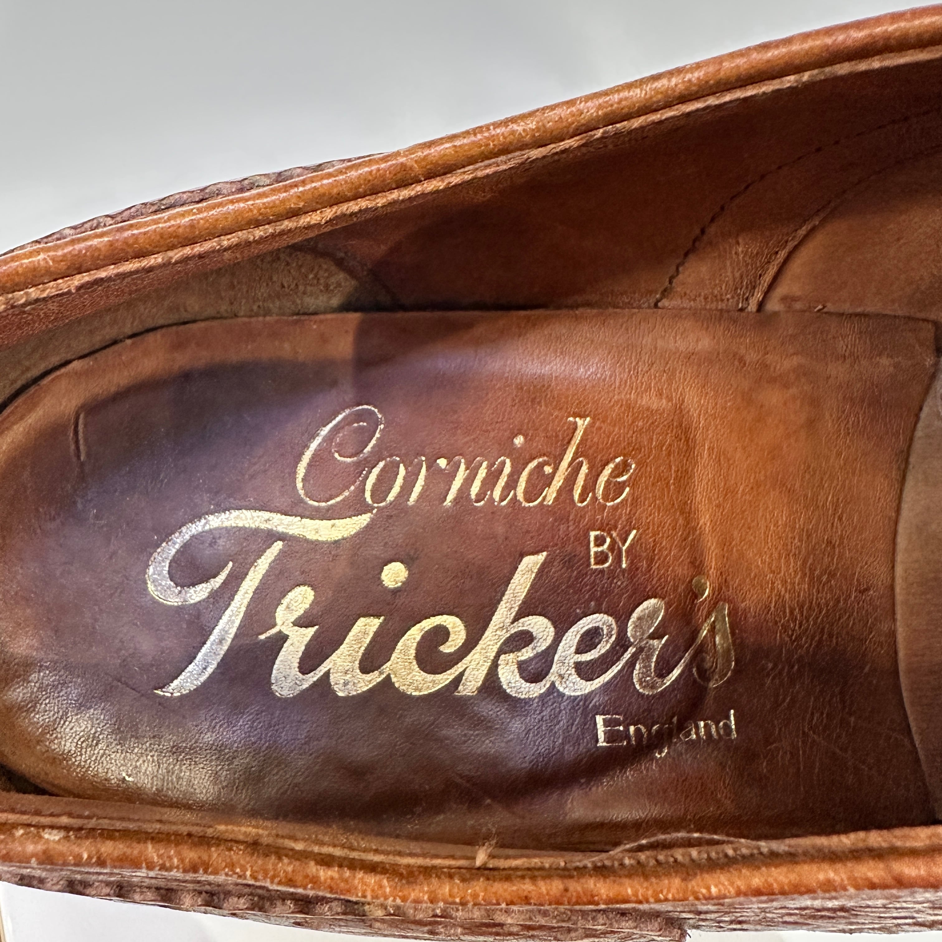 1970's Tricker's WING-TIP LEATHER SHOES | safarionline
