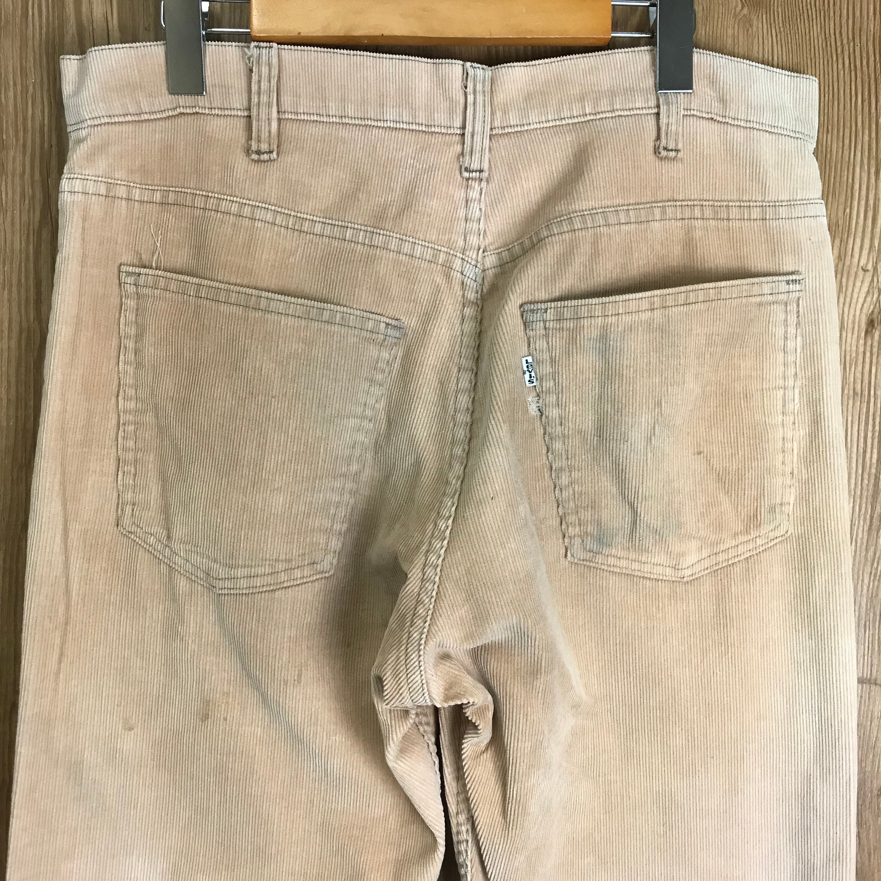 ☆70s VINTAGE Levi's 519 コーデュロイ パンツ メンズ L程 42タロン