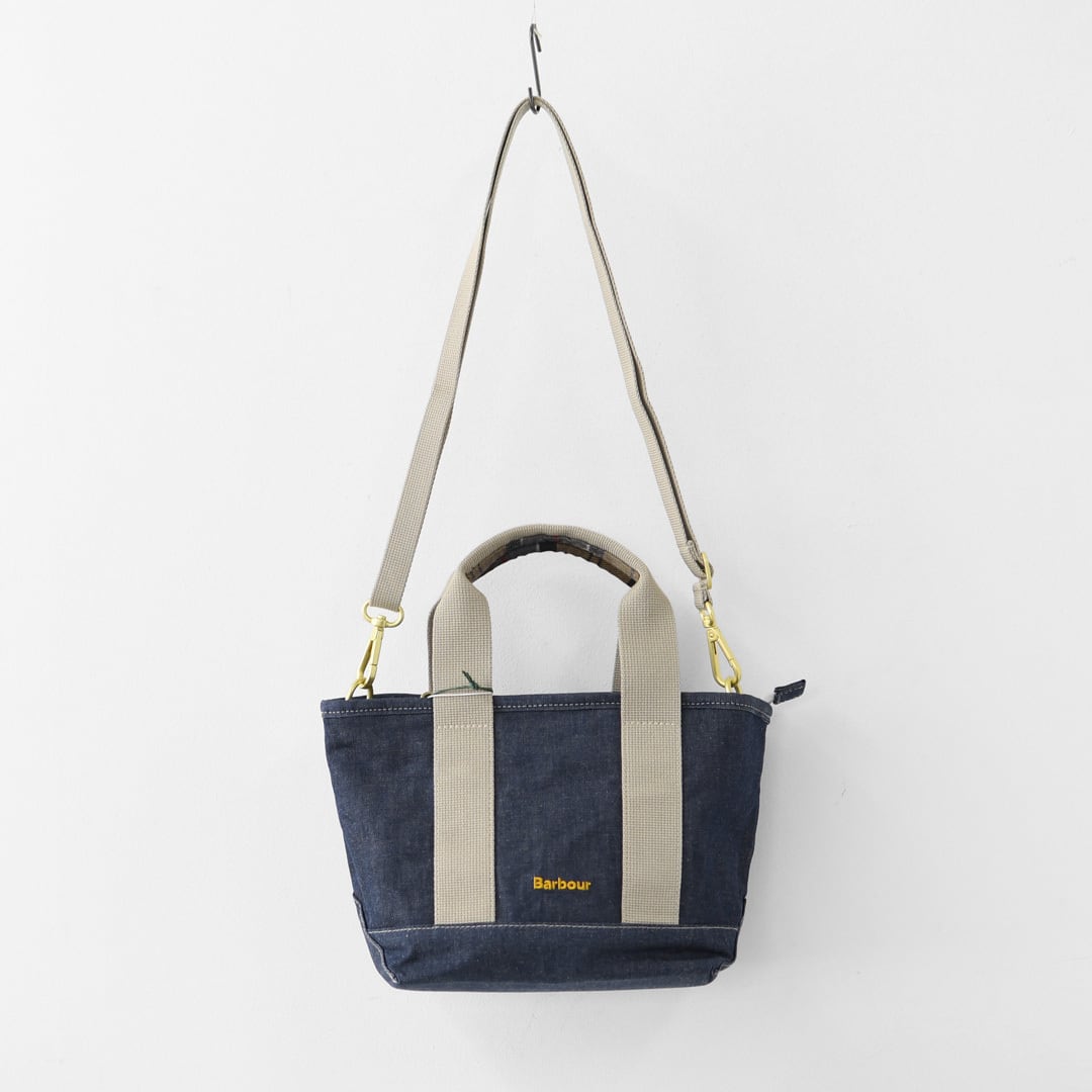 Barbour [バブアー] Mya mini denim tote bag [LBA0539] Mya