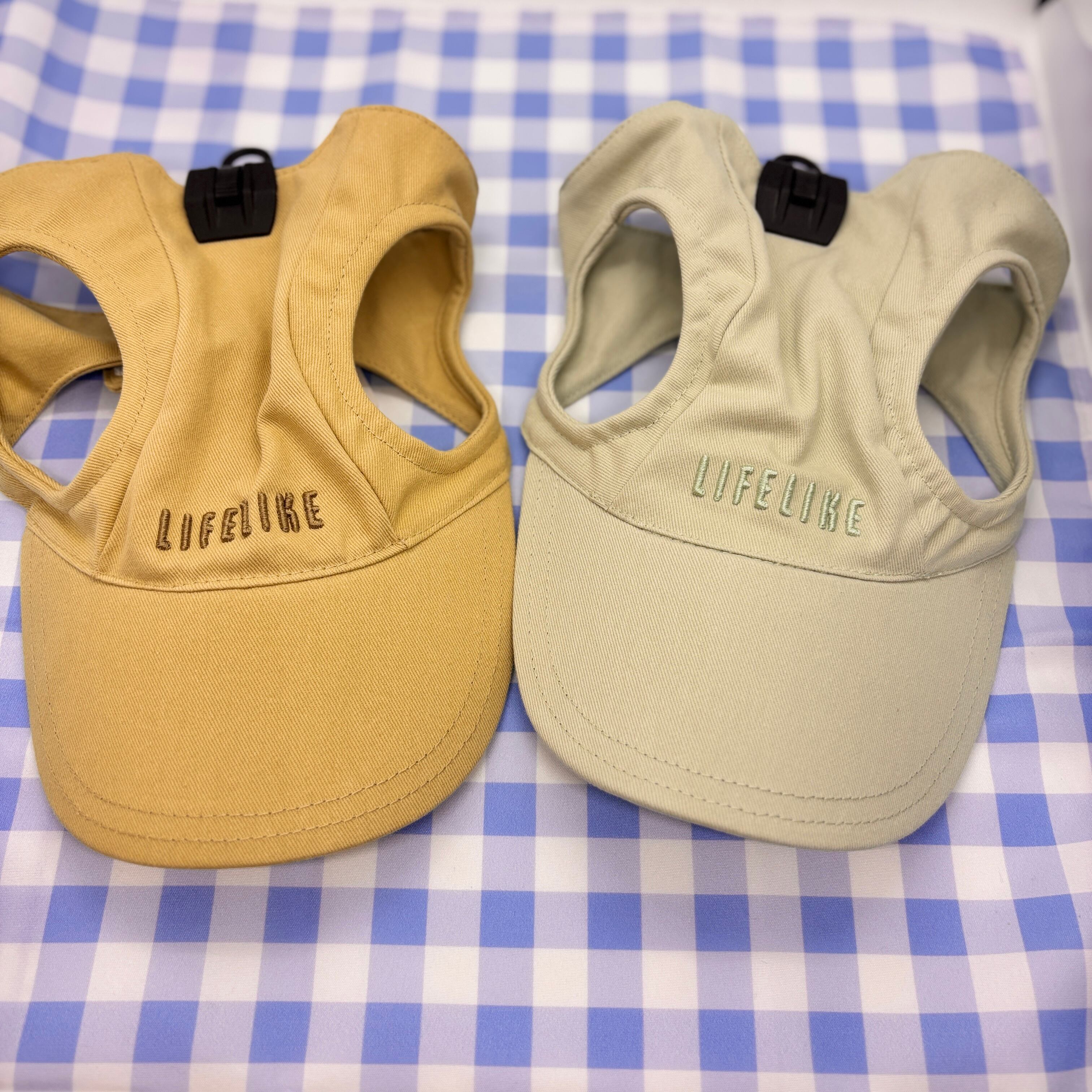 犬用帽子　ペット用帽子　ツイルロゴキャップ [サイズ: L]