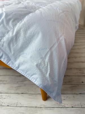 羽毛肌掛ふとん　ユニバ【シングル】【ピンク】