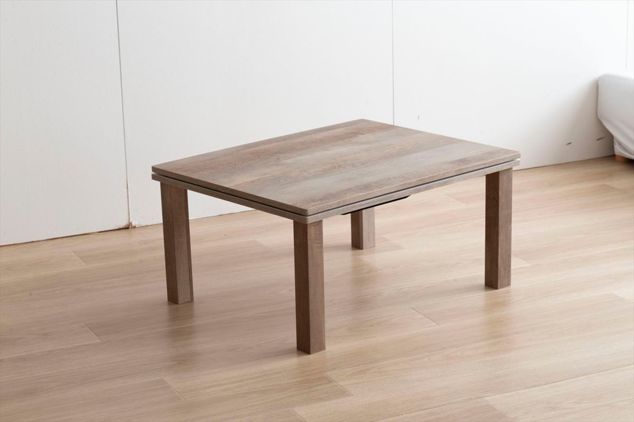 【天板 75cm×60cm】Kos こたつテーブル