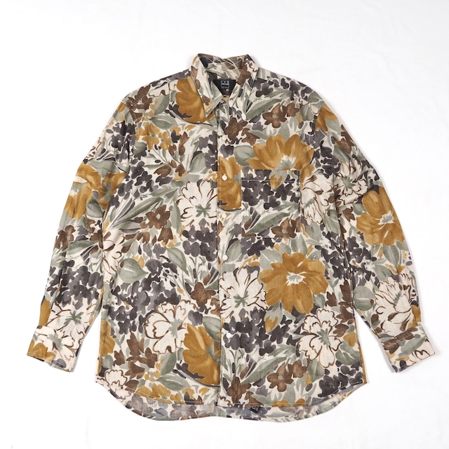 IKE BAHER silk/cotton floral l/s shirt M