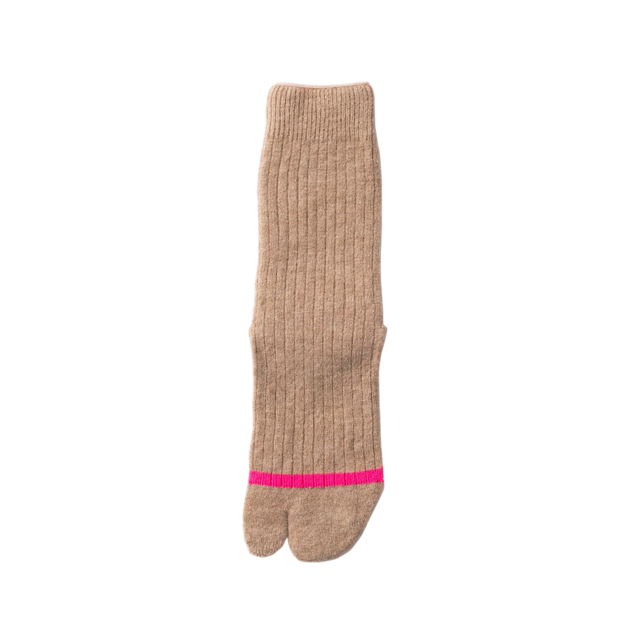 TRICOTÉ /【23-25cm】rib line socks TR33SO024