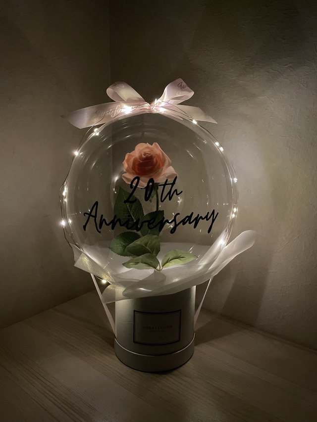 LED Rose box ［Pink］