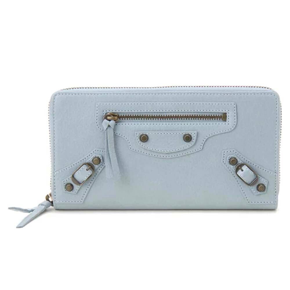 BALENCIAGA バレンシアガ 長財布 ユニセックス ブルー lewis0286