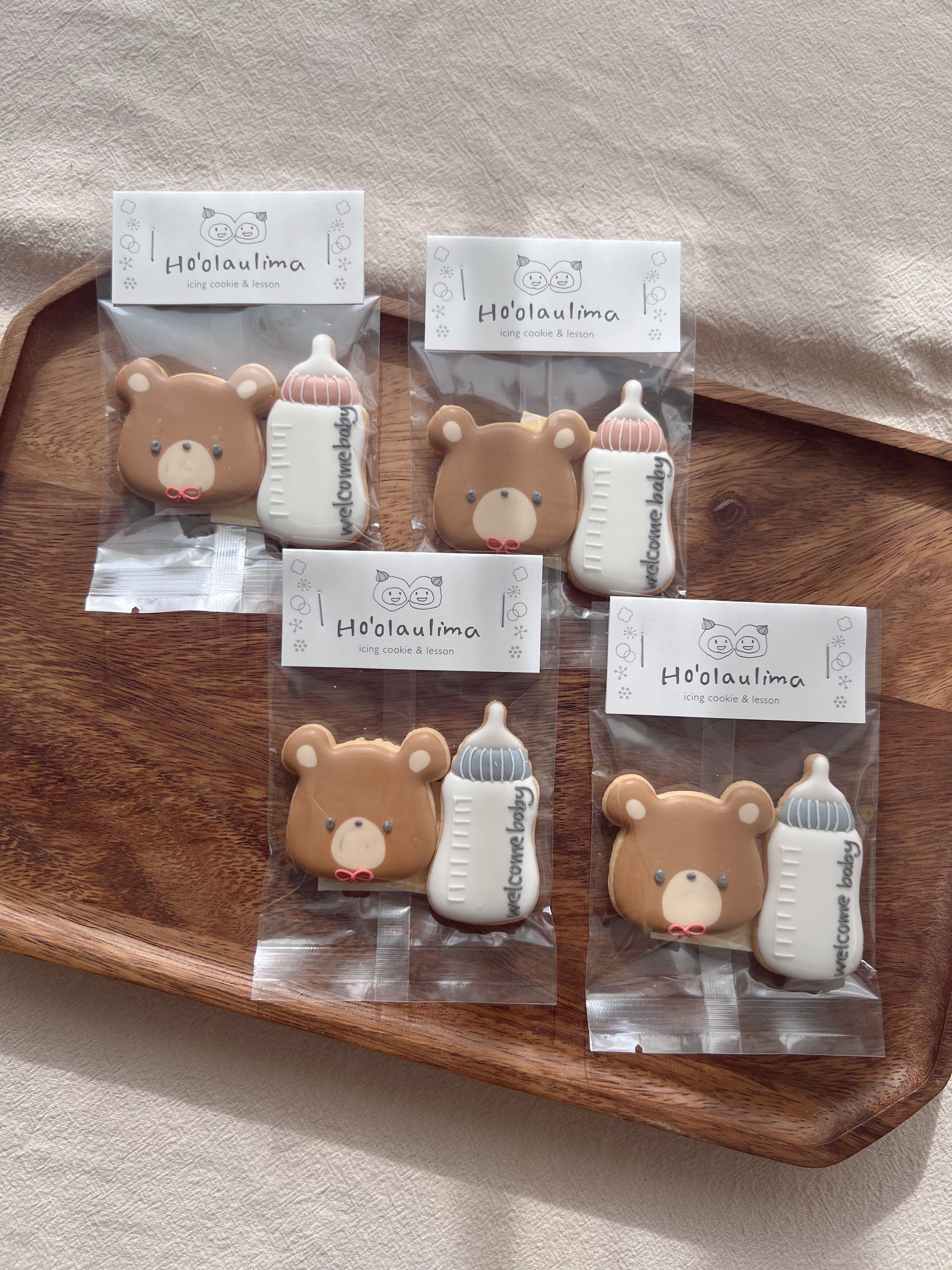 マタニティクマちゃんクッキー