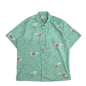 Dead stock  Aloha shirt / Cooke street / size 2XL