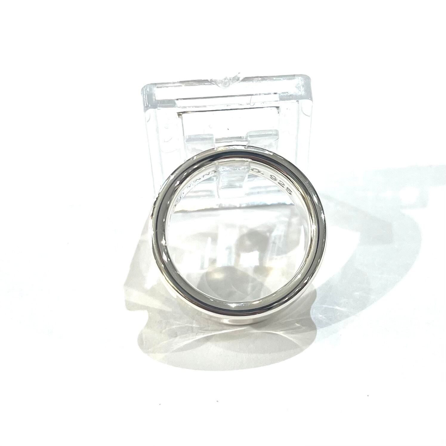 TIFFANY&CO】 【14号 】2419 T&CO ナローシルバー925ヴィンテージ