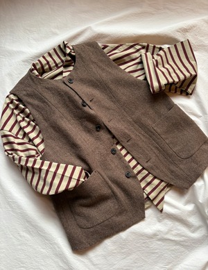 Veritecour  WOOLベスト