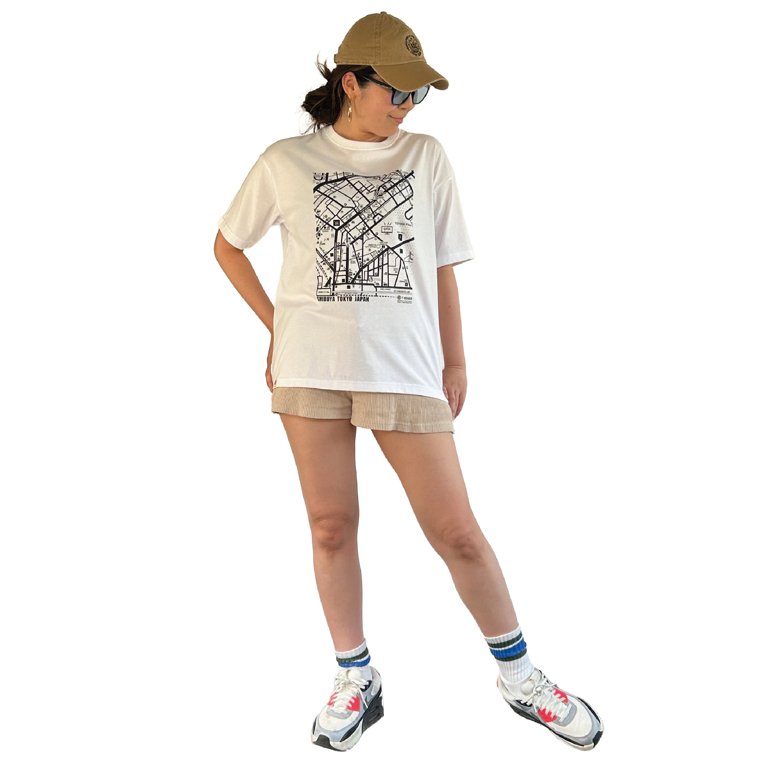 渋谷限定】SHIBUYA MAP T-SHIRTS 2026.0.7 Ver. | T-BOARD（tense）