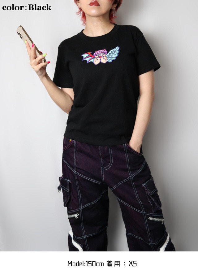 Tenaku T-shirt (テンアク ティーシャツ)【Black】