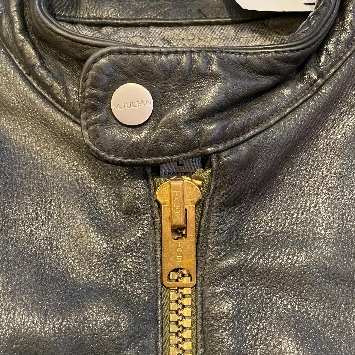 90s〜 WILSON LEATHER "SOCAL custom shop" painted leather racing jacket