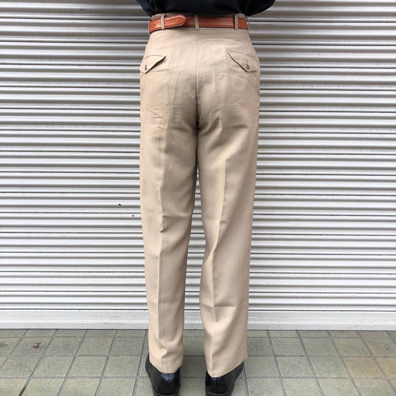 50S 60S　ビンテージ　ワークチノ　USA製　チノ　ワーク　ミリタリー　美品 50S 60SワークチノヴィンテージUSAチノワークパンツミリタリー