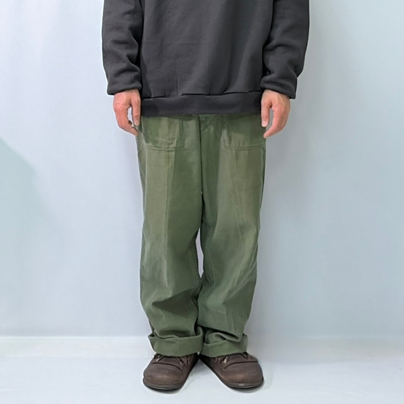 50s US ARMY 米軍 ベイカーパンツ OG107 ミリタリー 軍パン | SHINE