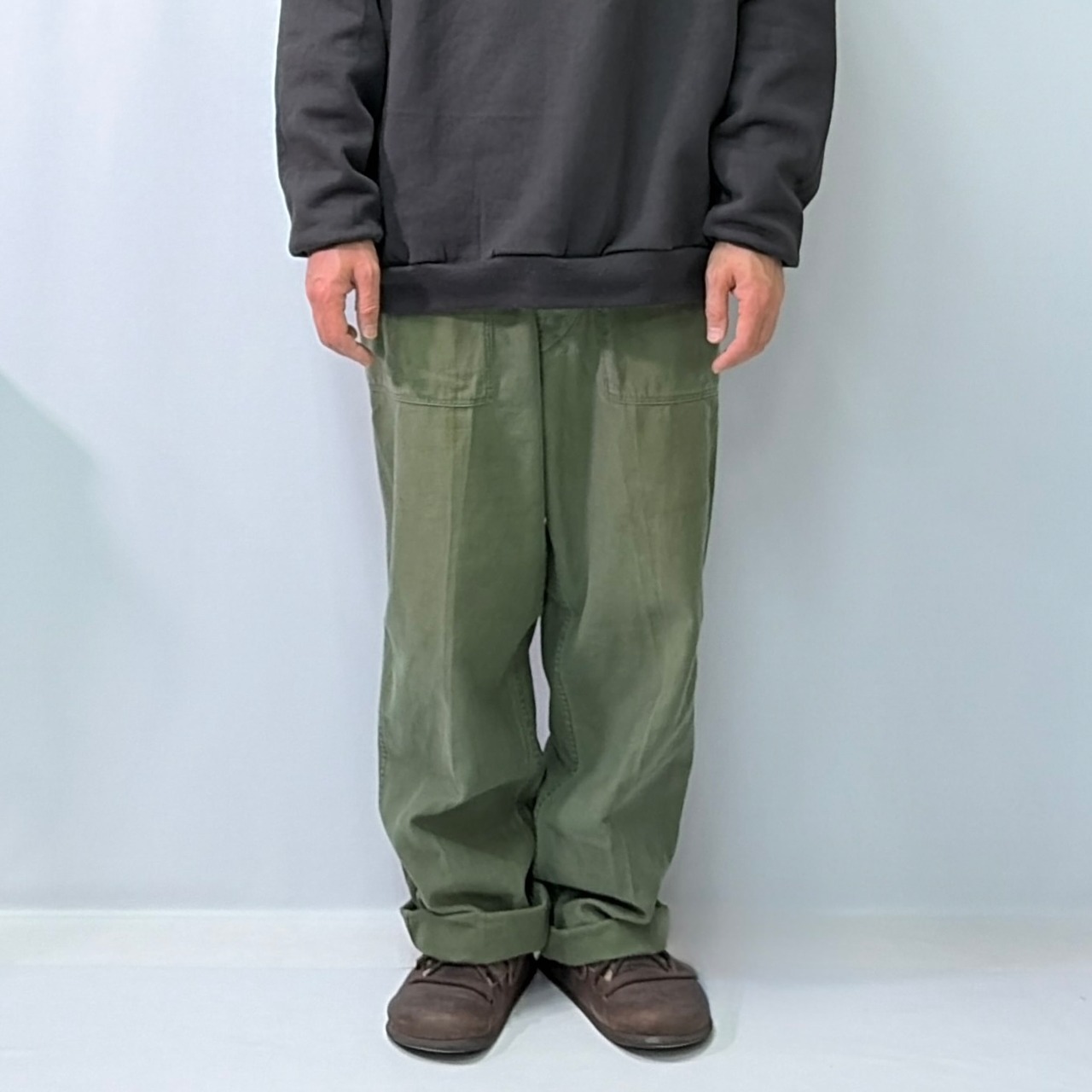 50s US ARMY 米軍 ベイカーパンツ OG107 ミリタリー 軍パン | SHINE 