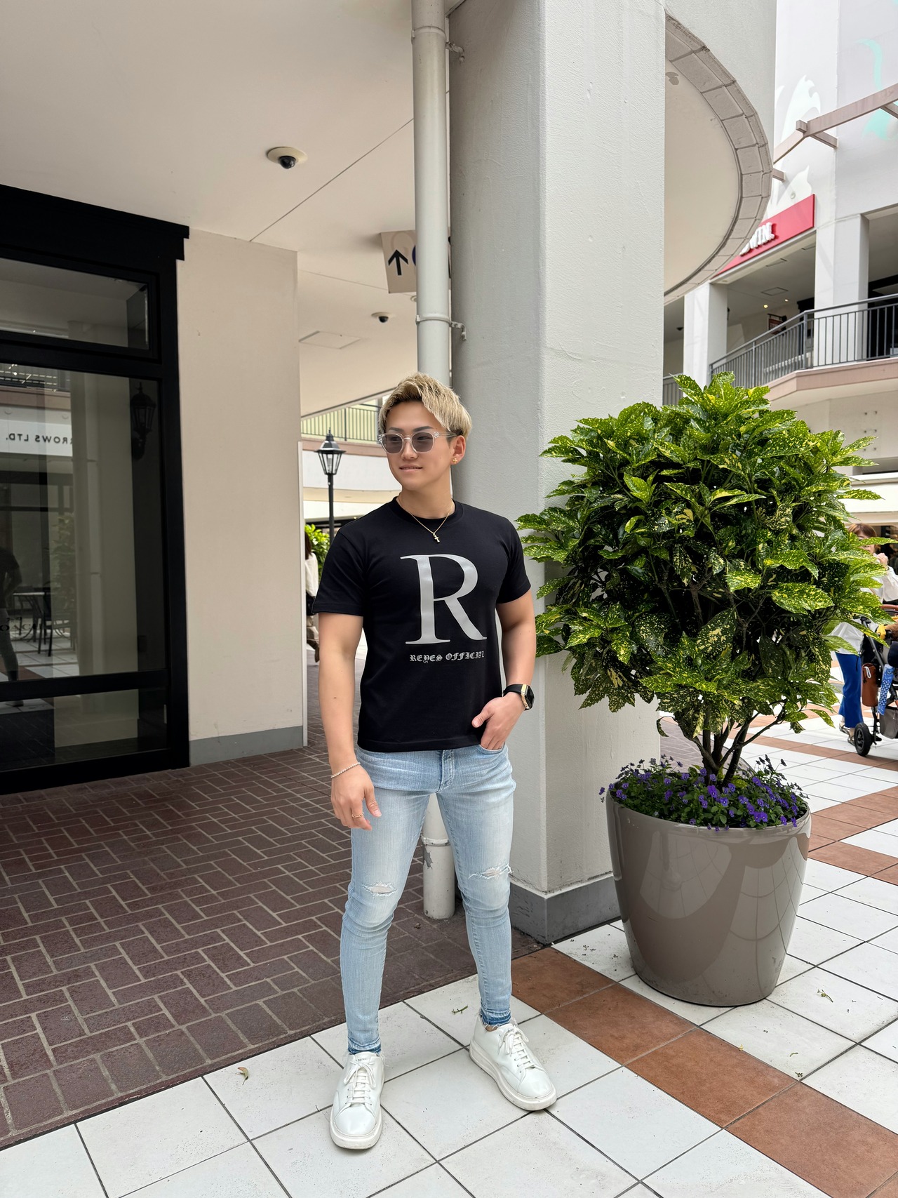 REYES リフレクターSHIRT