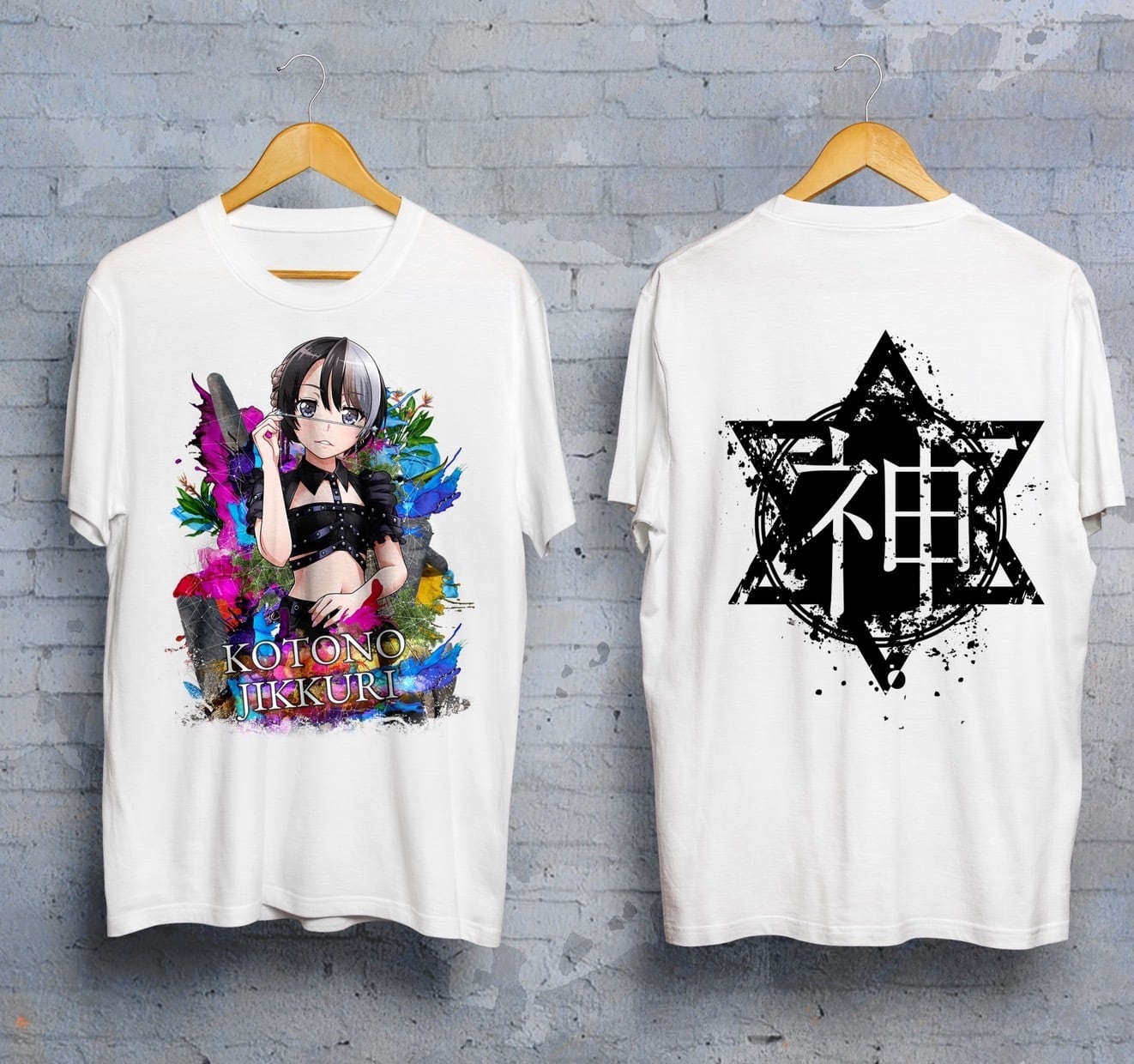 実久里ことの Tシャツ2023ver. | 神使轟く、激情の如く 実久里ことの Tシャツ2023ver. | 神使轟く、激情の如く