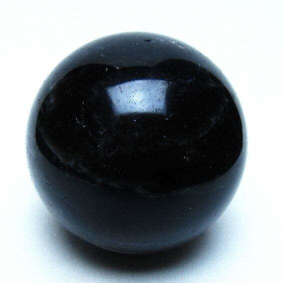 モリオン 黒水晶 丸玉 68mm 一点物 151-9489