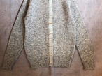 BRAEMAR Vintage Gray Wool Knit Garden Made in Scotland