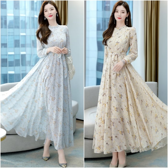 送料無料】ワンピース レディース 花柄ワンピース 花柄 小花柄