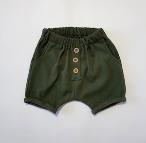 Rib Shorts リブショートパンツ(green)