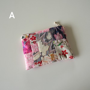 布つなぎ 小さなポーチ