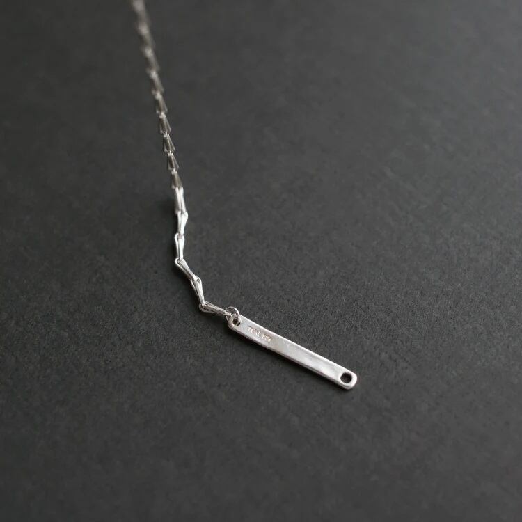 TEN.(テン) バリーコーンチェーンブレスレット SV | サウスオレンジ