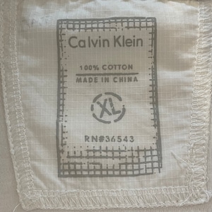 【Calvin Klein】ジップアップ フルジップ スウェット ジャケット XL オーバーサイズ カルバンクライン us古着 アメリカ古着