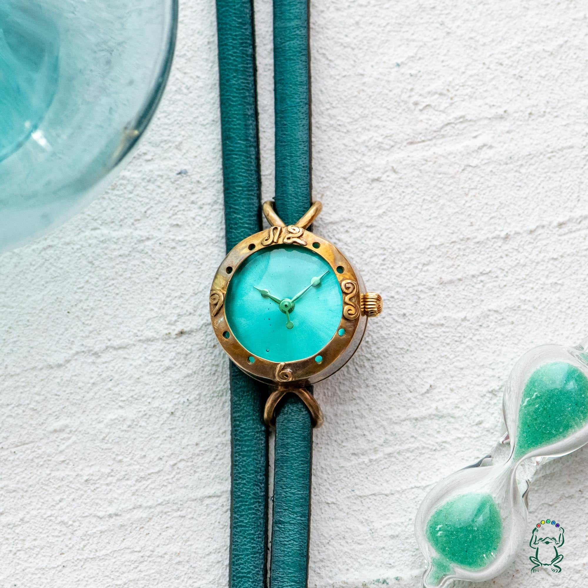 バルーン腕時計ミントグリーンSS | カエルの時計屋さん