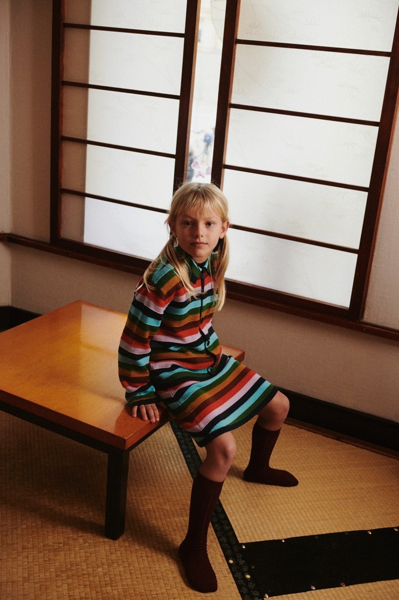 ＜FUB＞ニット ジャケット Multi Striped Jacket - 4