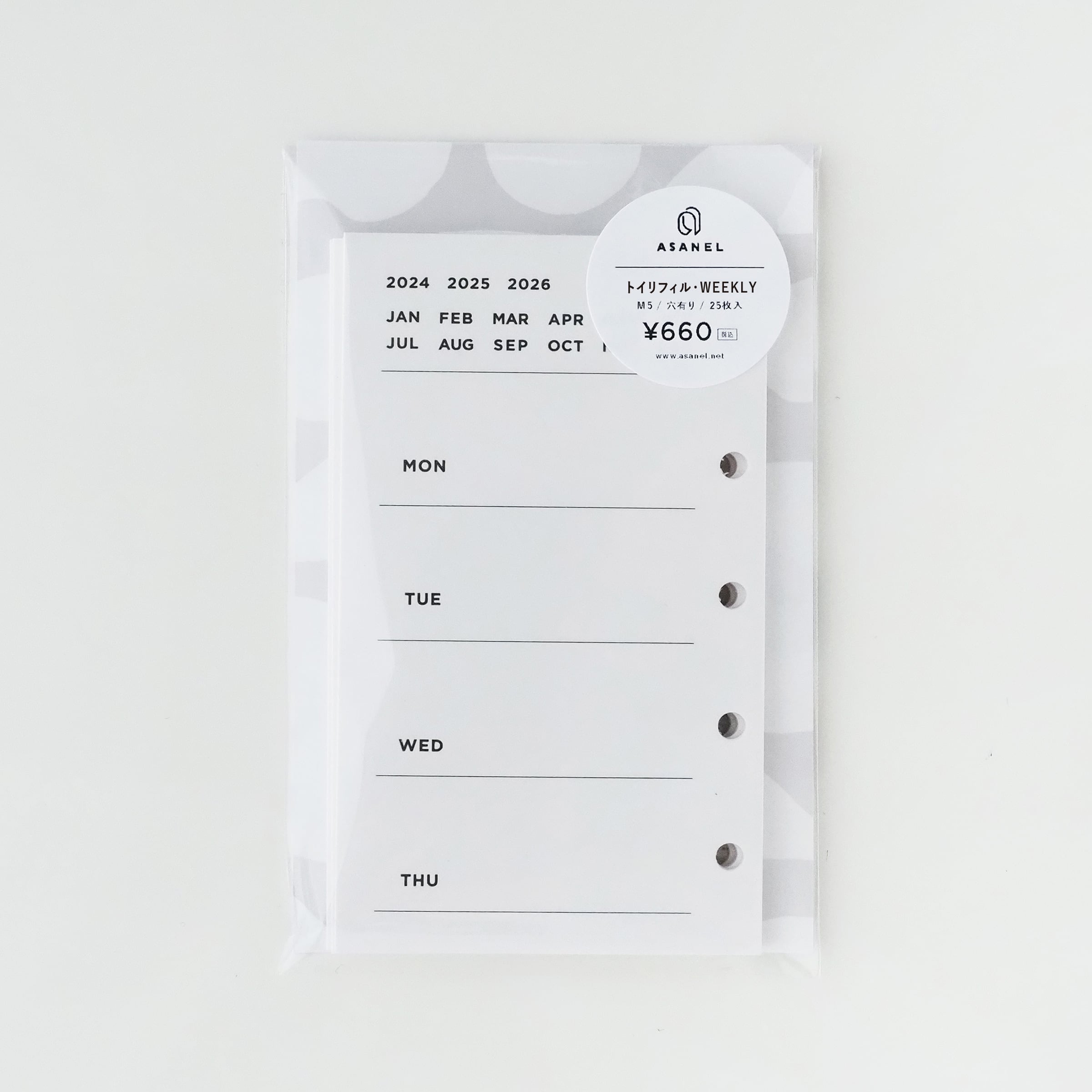 M5 ] WEEKLY【穴有】・トイリフィル | ASANEL
