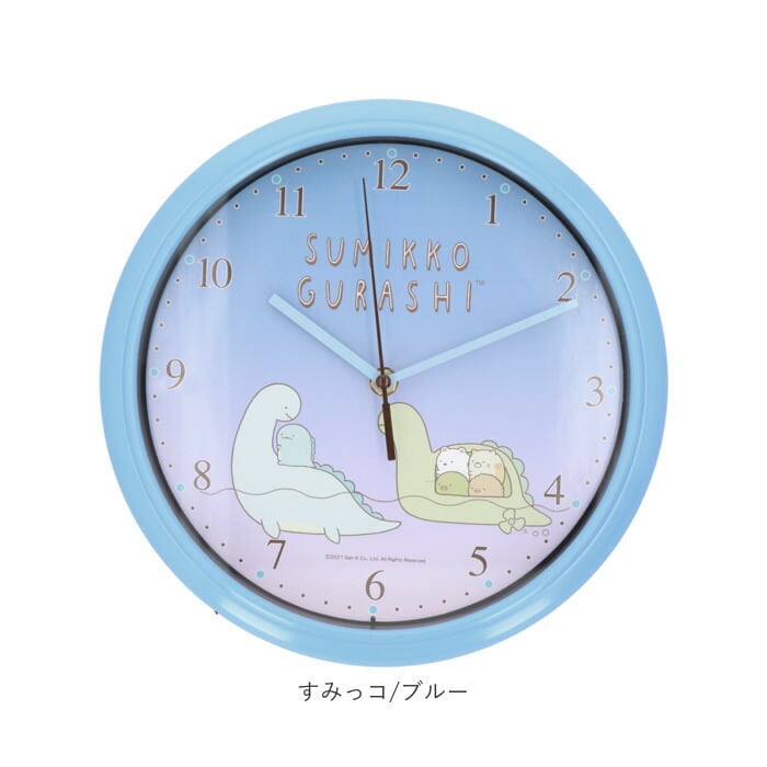 キャラクター 掛け時計 通販 ウォールクロック 壁掛け時計 すみっコ