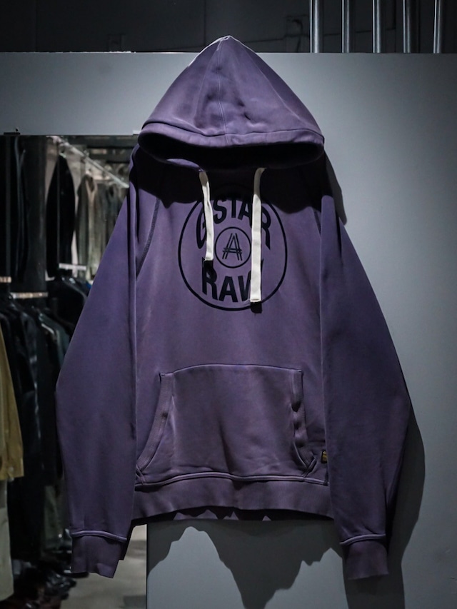 【add (c) vintage】"G-STAR RAW" Aging Loose Pullover Hoodie