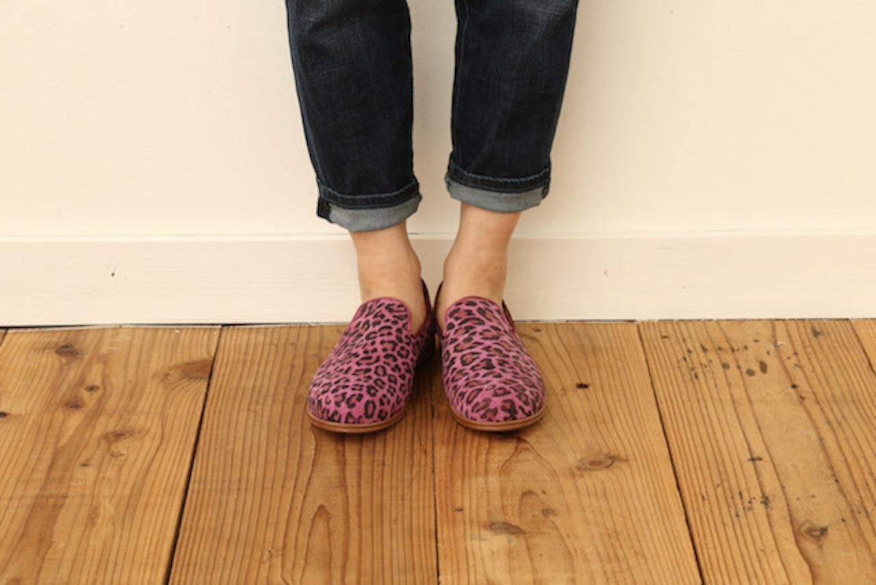 SLIP-ON SHOES (LEOPARD)