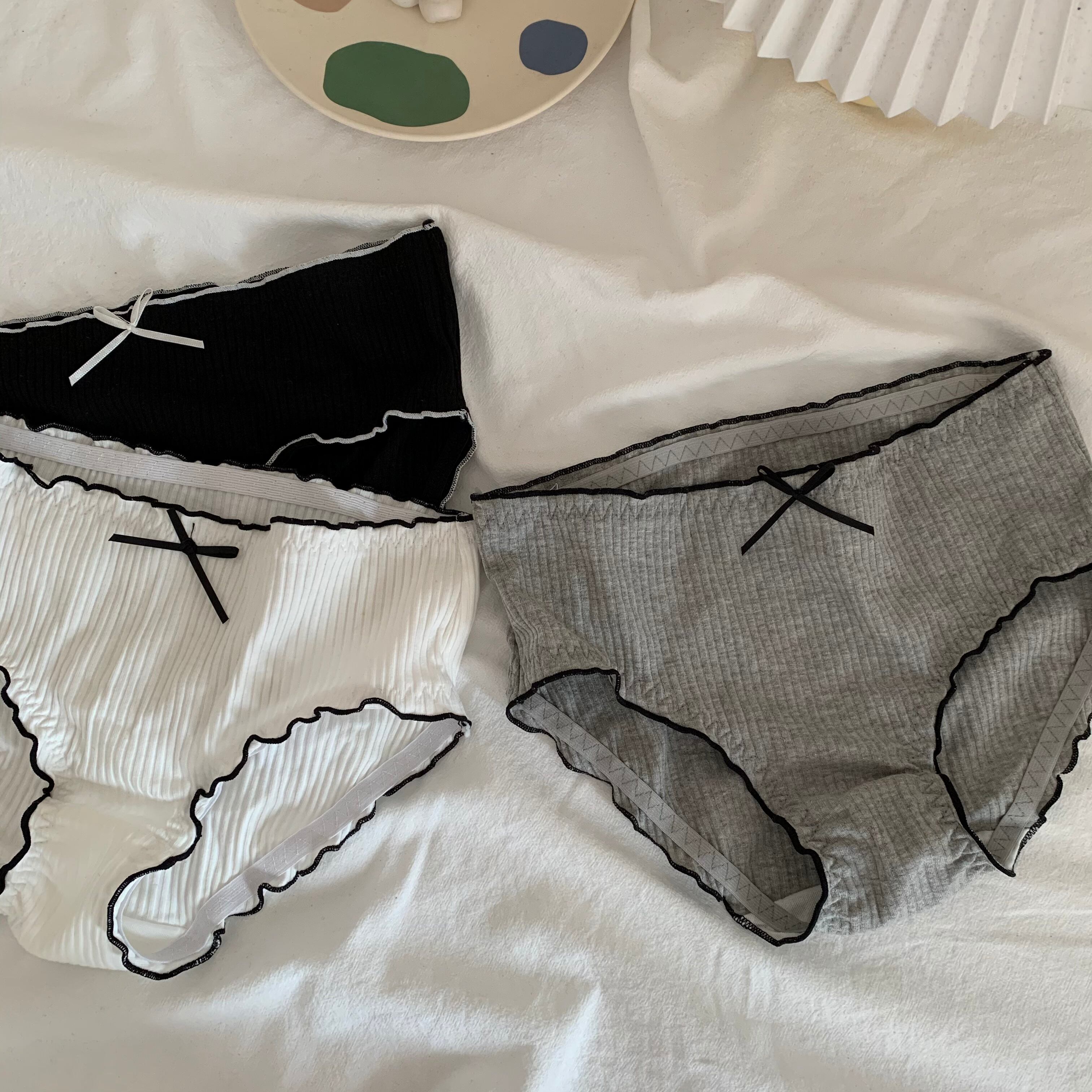 スプリングカジュアルレギンス リボントライアングル 大人ガーリー スウィート キュート 春物 1号婦人19728471368