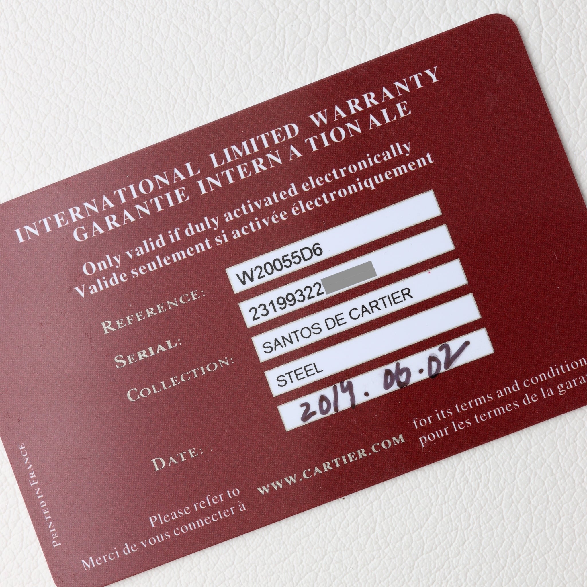 カルティエ サントスガルべ LM SS W20055D6 後期型 ギャラ付き | Ante