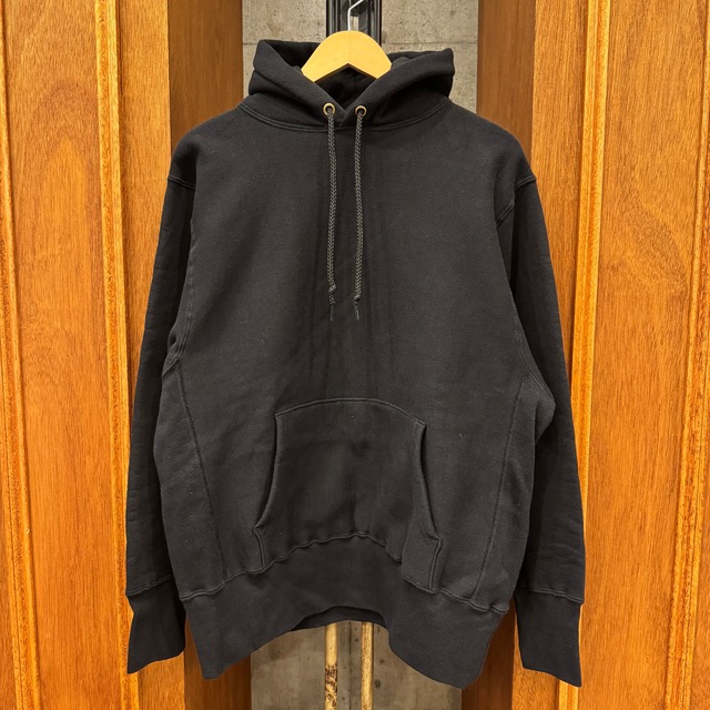 CAMBER SWEAT PARKA BLACK SOLID ⑧