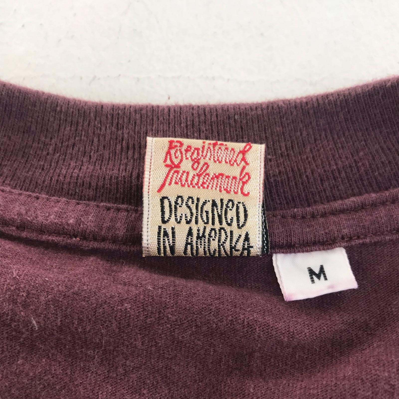 STUSSY ステューシー 半袖Tシャツ Old Stussy 8BaII Tee パープル