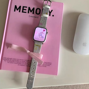 Silver Rabbit Apple Watch Band シルバーラビットApple Watch バンド　R01405